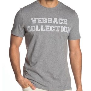 Versace Collection Gray Short Sleeve Tee